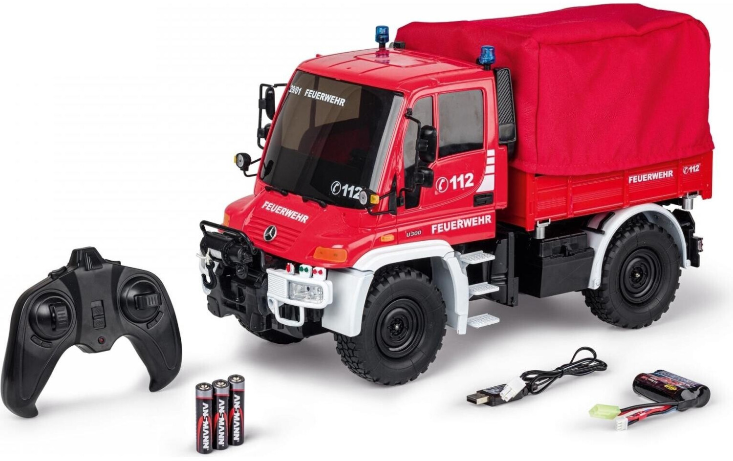 Bild von CARSON 1:12 MB Unimog U300 Feuerwehr 2.4G 100% RTR / 500907721