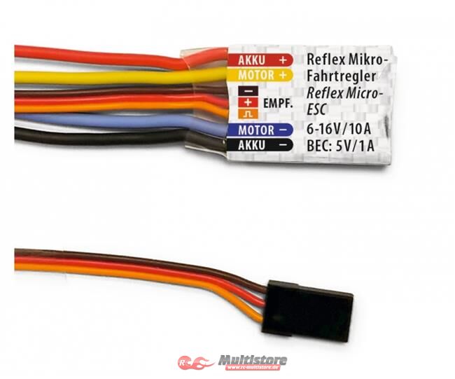 Bild von CARSON Modellbausatz Carson Reflex Mikro-Fahrtregler 10A/BEC
