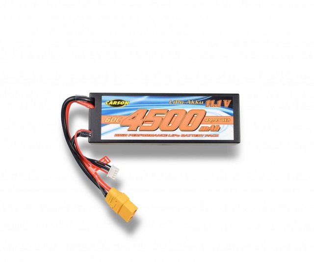 Bild von CARSON Carson Lipo Akku 11,1V 3S 4500mAh 60C XT90 RC-Ladegerät