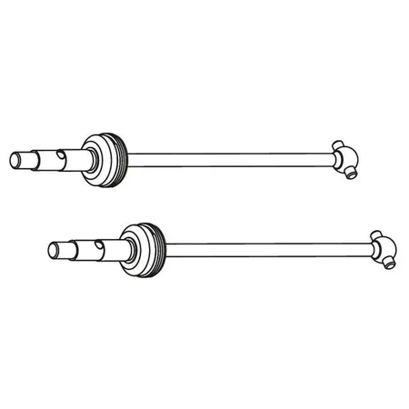 Bild von Carson 500405348 - Modellbauzubehör: X10EB Antriebswellen, vorne CVD, 2 Stück