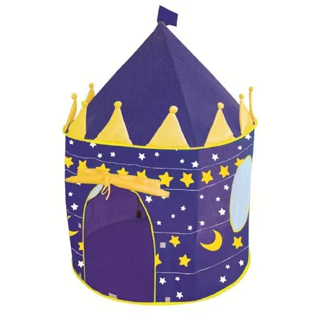 Bild von roba Spielzelt, Kinderzelt 'Mond und Sterne', Spielhaus aus Stoff, inkl. Tasche