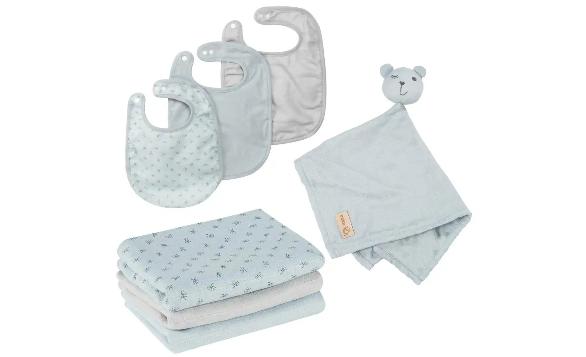Bild von Roba Geschenkset Essentials ¦ blau ¦ Maße (cm): B: 40 H: 1 Baby > Baby Textilien > Baby Bettwaren - Höffner