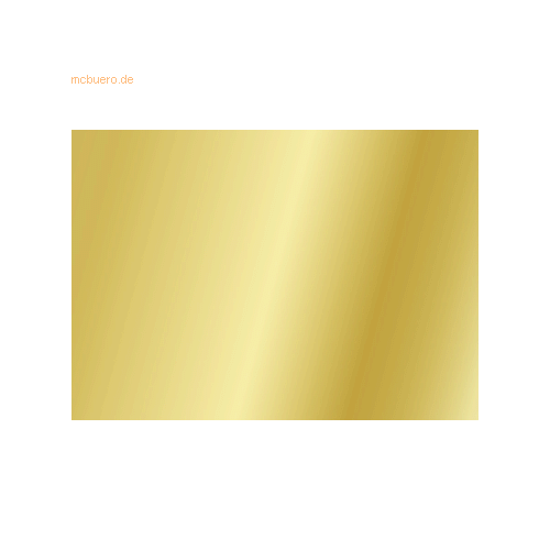 Bild von Heyda Tonpapier 130g/qm 50x70cm gold glänzend – der perfekte Begleiter für kreative Projekte