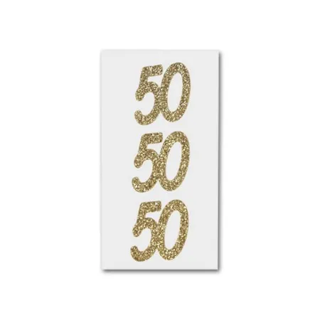 Bild von HEYDA Sticker Textil Zahl 50 go