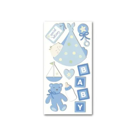 Bild von Heyda Heyda 203780629 Stick-On's Mix, Motiv: Baby Boy 2