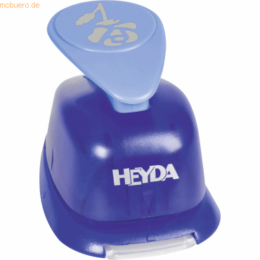 Bild von Heyda Motivstanzer Motivstanzer für Karton bis 220g/qm Rose groß ca. 25x25mm.