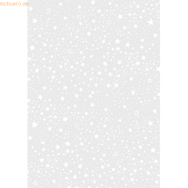 Bild von 10 x Heyda Transparent-Papier 50x70cm 115g/qm Sterne