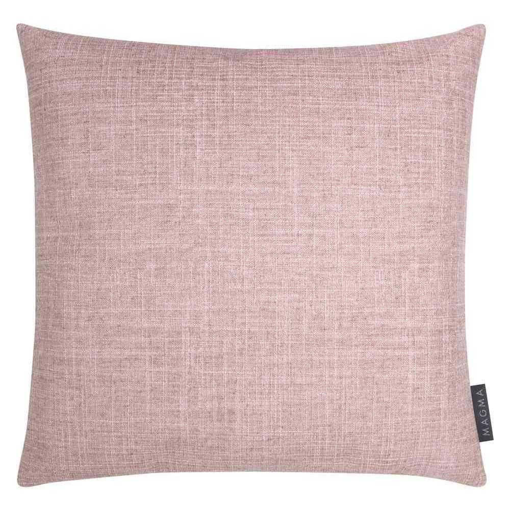 Bild von Magma Jacquard Kissenhülle Uni Carol Rosa 40x40 cm
