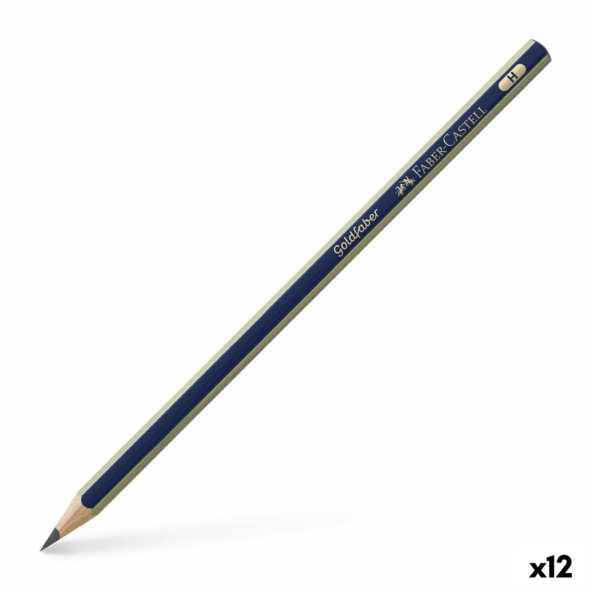 Bild von Bleistift Faber-Castell GoldFaber 1221 Sechseckig H (12 Stück)