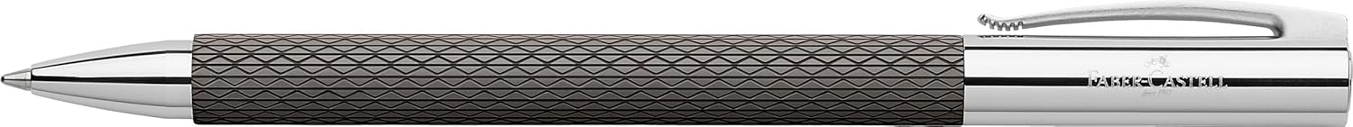 Bild von FABER-CASTELL 147050 - Füller Ambition OpArt, Federstärke M, black sand