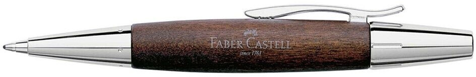 Bild von Faber-Castell E-Motion Drehkugelschreiber Birnbaum/Chrom dunkelbraun 148381