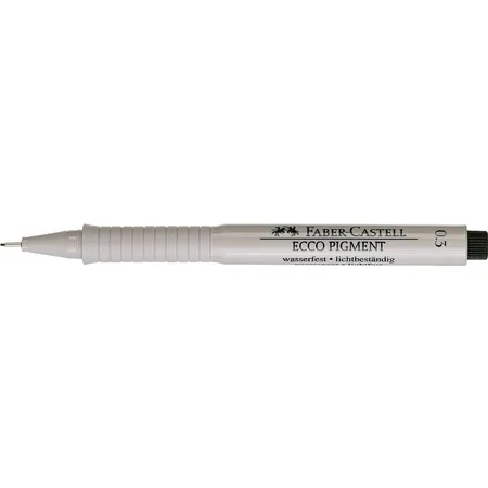 Bild von Faber-Castell 166599 - Tintenschreiber Ecco Pigment, 0.5 mm, schwarz