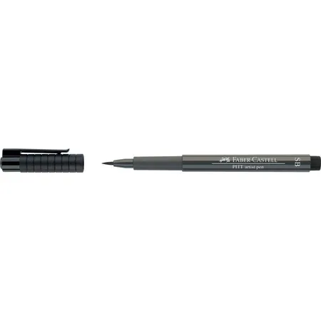 Bild von Faber-Castell, Malstifte, Tuschestift Soft Brush warmgrau V (Warmgrau V, 1 x)