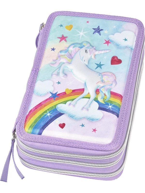 Bild von Faber-Castell Triple Decker Stifteetui Einhorn
