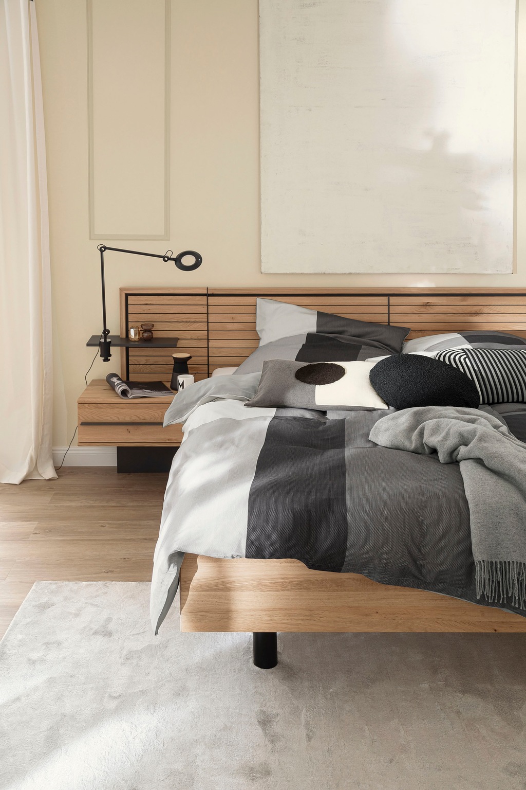 Bild von SCHÖNER WOHNEN-Kollektion Bettwäsche Art, Satin, 2 teilig, aus nachhaltigerer Baumwolle