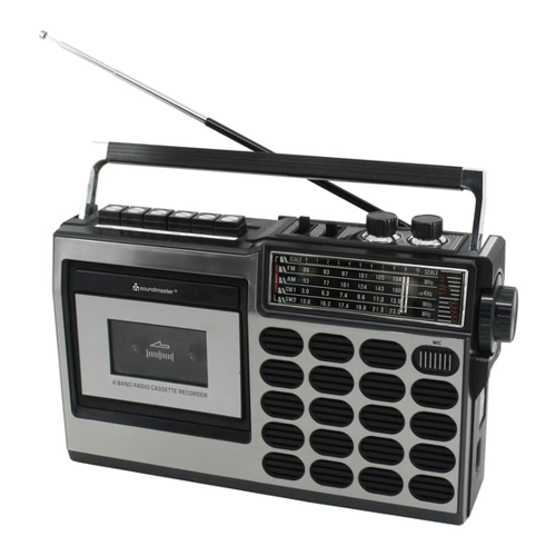 Bild von Retro-Radio-Kassettenrekorder