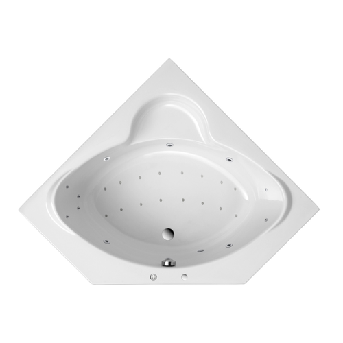 Bild von Ottofond Whirlpool Miami Premium 125 cm Weiß