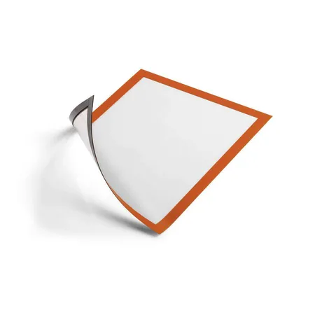 Bild von DURABLE Fächermappe Magnetrahmen Duraframe Magnetic A4 VE=5 Stück orange.