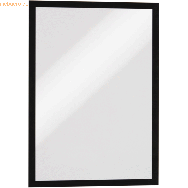 Bild von DURABLE Fächermappe Magnetrahmen Duraframe selbstklebend A4 schwarz VE=10 Stück
