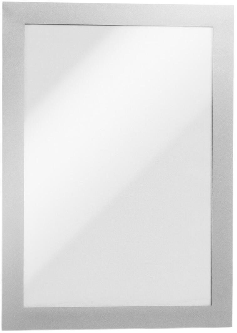 Bild von DURABLE Fächermappe Magnetrahmen Duraframe Magnetic A5 magnetisch VE=5 Stück silber.