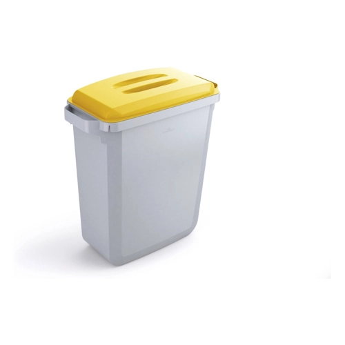 Bild von Durable Mülleimer "Durabin 60" mit gelbem Deckel