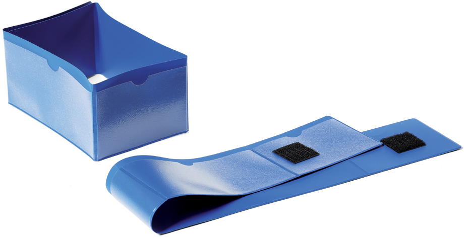 Bild von DURABLE Fächermappe Palettenbeschriftungsbanderole 140x65/90mm Klettverschluss VE=50 Stüc.