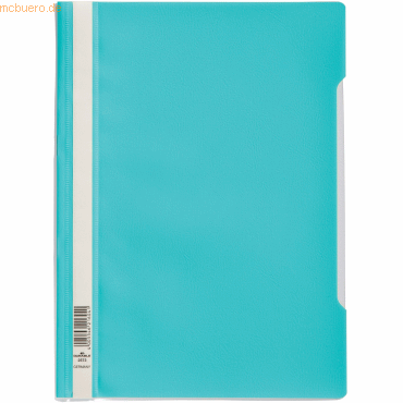 Bild von 25 x Durable Schnellhefter A4 PP türkis
