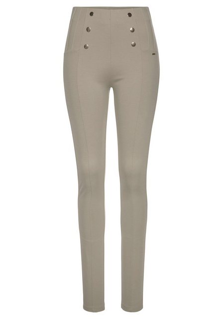 Bild von LASCANA Highwaist Leggings, mit Zierknöpfen