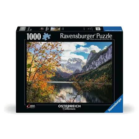 Bild von Ravensburger Puzzle 1000 Teile Puzzle Österreich Collection Vorderer Gosausee 12000834, 1000 Puzzleteile