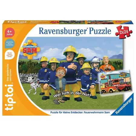 Bild von Ravensburger Puzzle tiptoi Puzzeln, Entdecken, Erleben Fireman Sam 00139, 1000 Puzzleteile