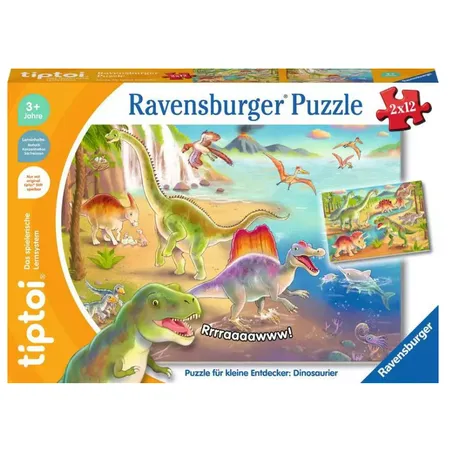 Bild von Ravensburger Puzzle »tiptoi® Puzzle für kleine Entdecker: Dinosaurier«, Made in Europe, FSC® - schützt Wald - weltweit