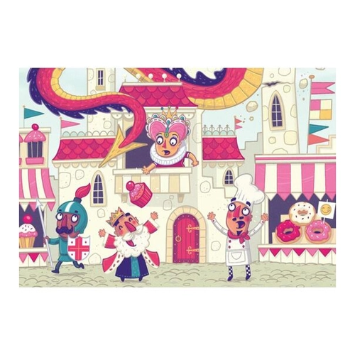 Bild von Ravensburger 2 Puzzles - Puzzle & Play - Königreich der Donuts 24 Teile Puzzle Ravensburger-05595