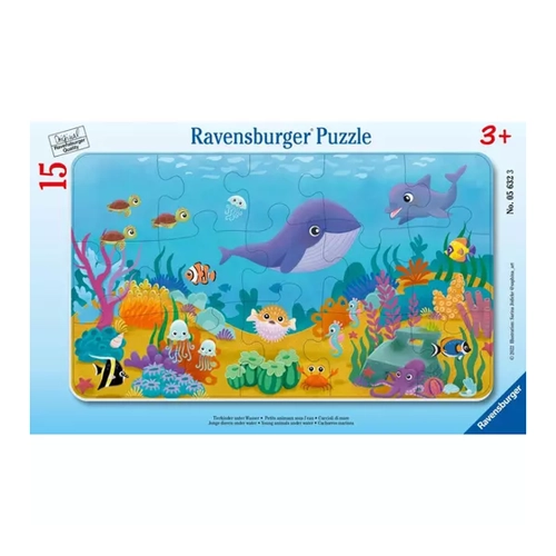 Bild von Ravensburger Tierkinder unter Wasser 15 Teile Puzzle Ravensburger-05632