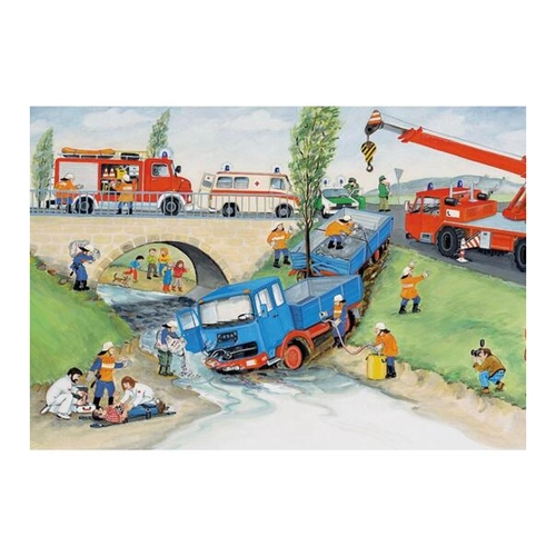 Bild von Ravensburger Bei der Feuerwehr 24 Teile Puzzle Ravensburger-08851