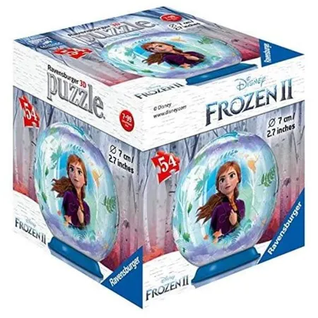 Bild von Ravensburger 3D Puzzle 11182 - Puzzle-Ball Disney Frozen 2 - Kleiner Puzzle-Ball mit Motiven der beliebten Charaktere um Anna und ELSA - für Fans ab 6 Jahren: Erlebe Puzzeln in der 3. Dimension!