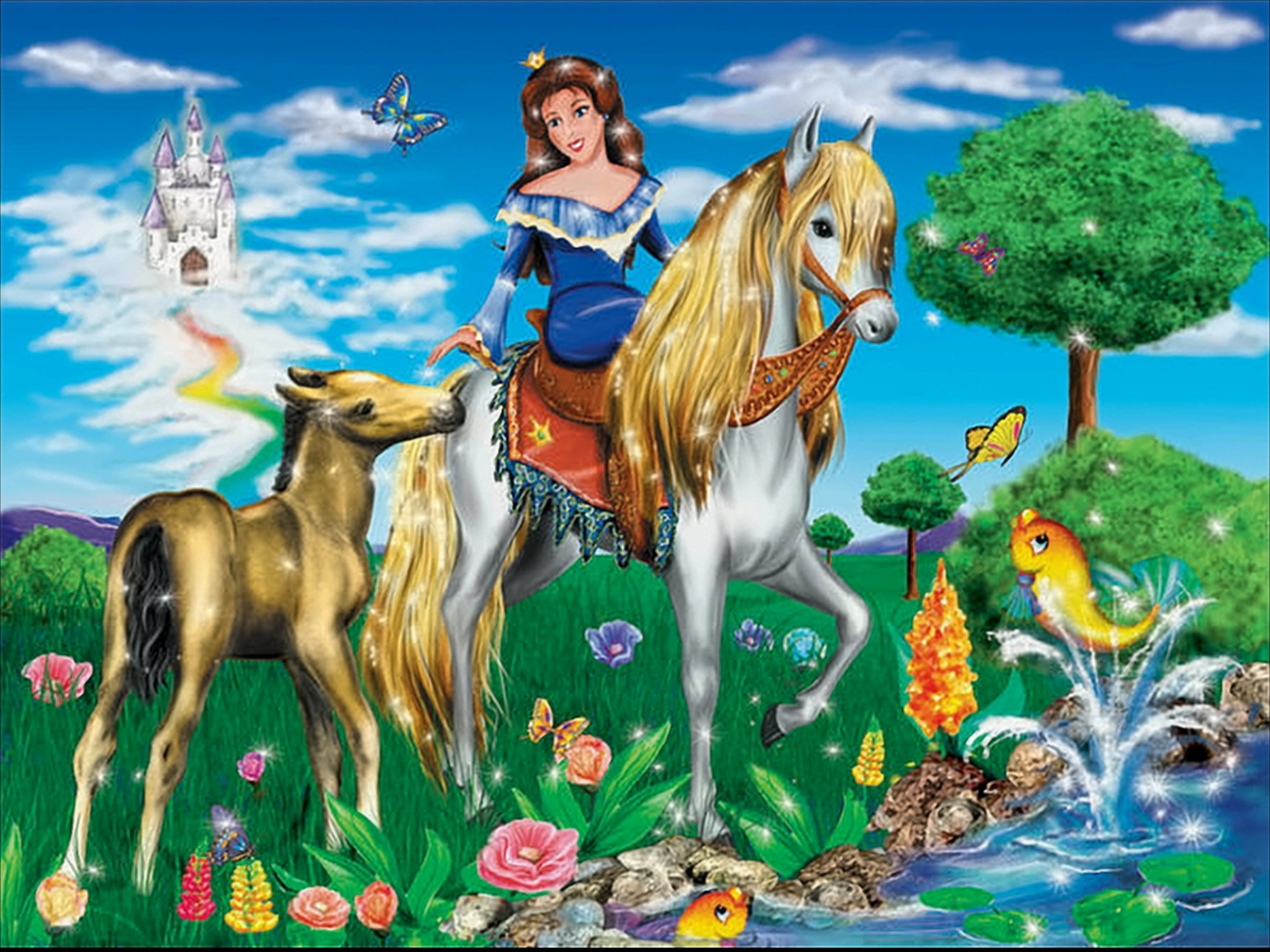 Bild von Märchenland, 300 Teile Puzzle