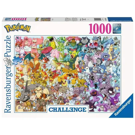 Bild von Ravensburger Puzzle 1000 Teile, Challenge Pokémon - Alle 150 Pokémon der 1. Generation als herausforderndes Puzzle für Erwachsene und Kinder ab 14 Jahren