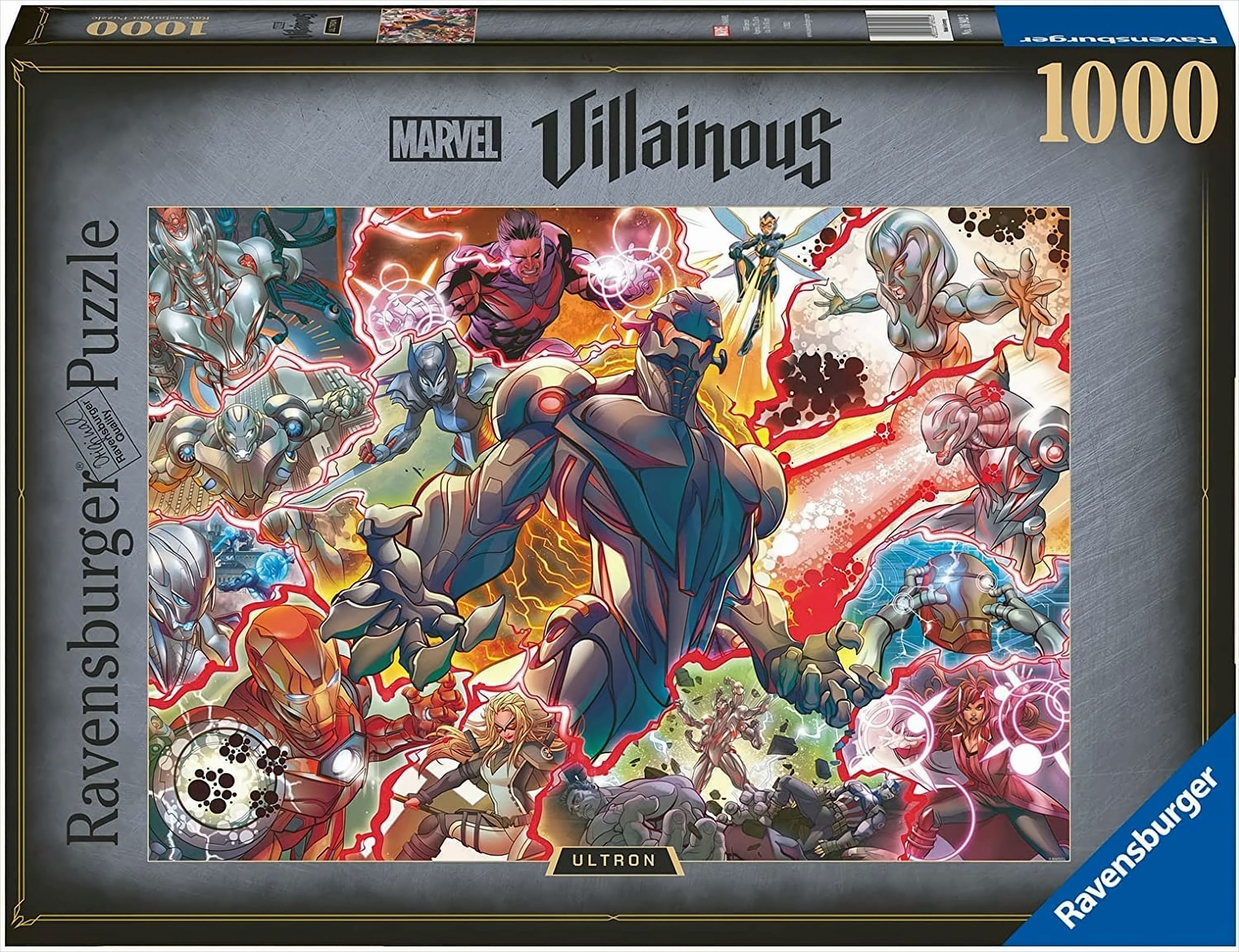 Bild von Ravensburger Puzzle Puzzle: Marvel Villainous – Ultron (1000 Teile), Puzzleteile