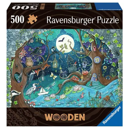 Bild von Ravensburger Puzzle Ravensburger Puzzle 17516 - Fantasy Forest - 500 Teile Holzpuzzle..., 500 Puzzleteile