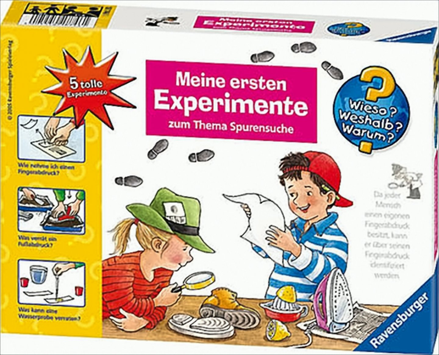 Bild von Meine ersten Experimente zum Thema: Spurensuche