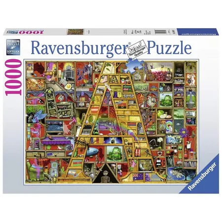 Bild von Ravensburger 19891 Fantasy & Fairy Tale Alphabet Erwachsenenpuzzle 19891-Awesome Alphabet-1000 Teile, 28 x 20