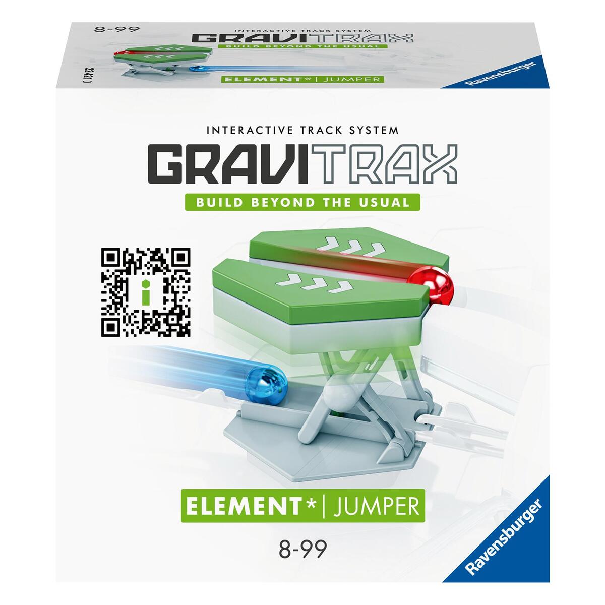 Bild von Ravensburger GraviTrax Element Jumper - Zubehör für das Kugelbahnsystem. Kombini...