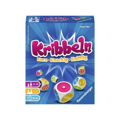 Bild von Ravensburger 26704 - Kribbeln, kniffliges Würfelspiel für 2-5 Spieler, Mitbringspiel ab 8 Jahren, die Flotten Kleinen