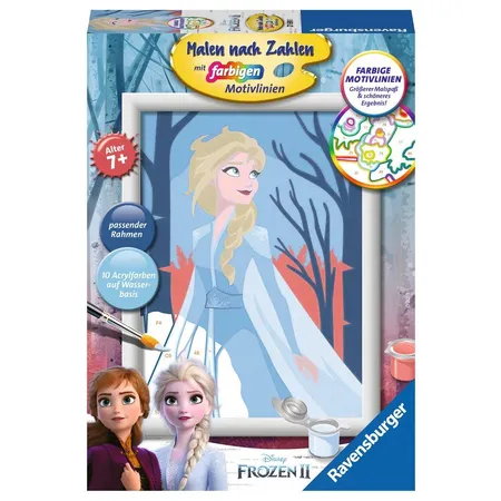 Bild von Ravensburger Malen nach Zahlen 27698 - Elsa - Kinder ab 7 Jahren