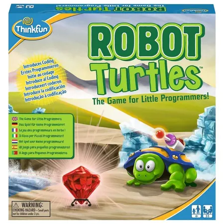 Bild von ThinkFun Robot Turtles - Kinderspiel, mit Spaß und spielerisch erstes Programmieren Lernen für Kinder ab 4 Jahren