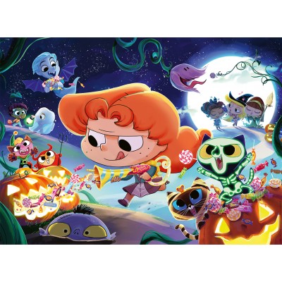 Bild von Nathan XXL Teile - Halloween mit Tödliche Adele 250 Teile Puzzle Nathan-86199
