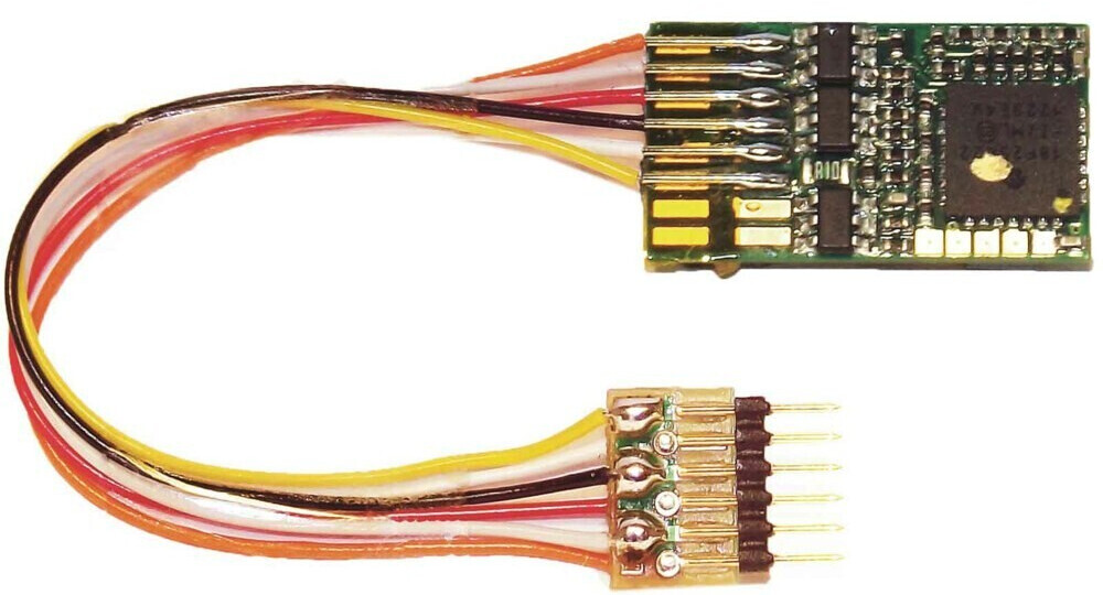 Bild von Fleischmann Rückmeldefähiger DCC-Decoder mit 6-poligem Stecker (NEM 651) (687403)