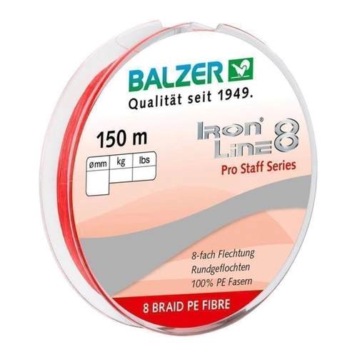 Bild von Balzer Iron Line 8 - 150m geflochtene Schnur zum Spinnfischen