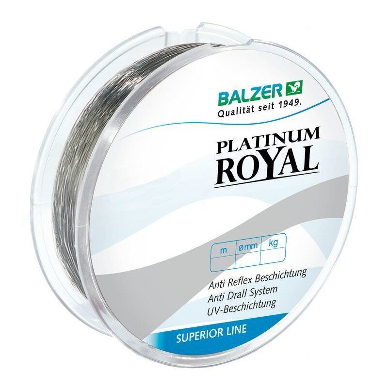 Bild von BALZER Platinum Royal 0,3mm 9,1kg 300m Grau (0,03 € pro 1 m)