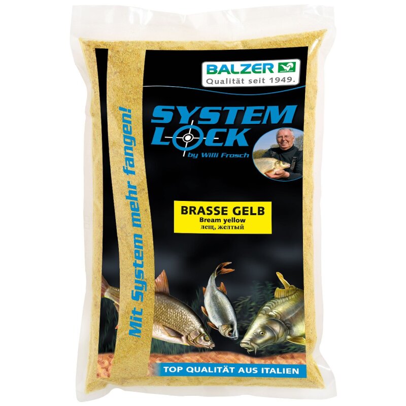 Bild von BALZER System Lock Brasse Gelb 1kg (3,10 € pro 1 kg)